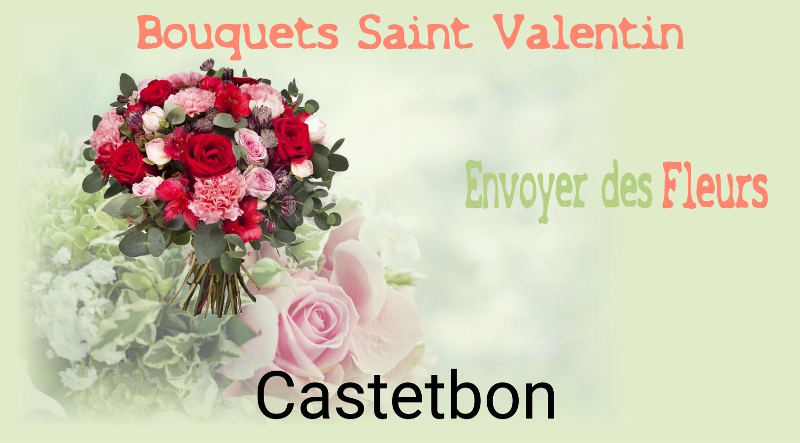 Roses de Saint-Valentin livrées à Castetbon